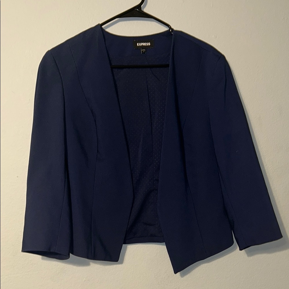 Express Women's Navy Blazer